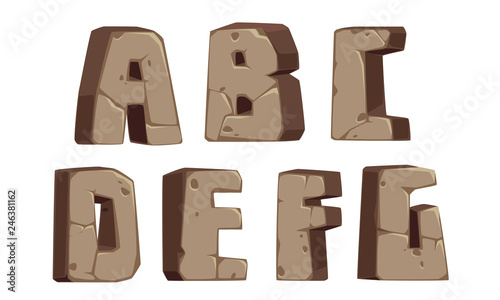 Stone alphabets part 1