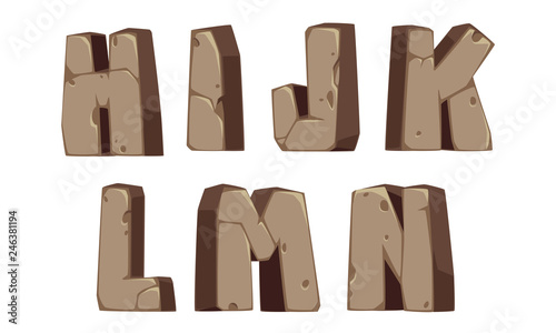 Stone alphabets part 2