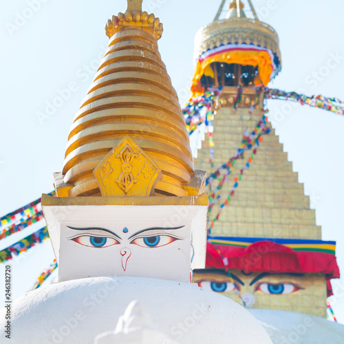 Boudhanath - Bauddhanath Stupa, Kathmandu Valley, Nepal, Asia, Unesco World Heritage Site