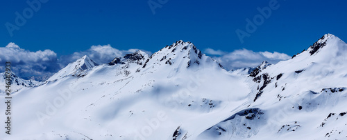mountains in the snow © Armensl