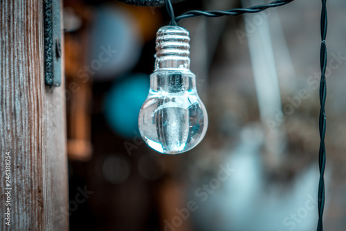 Hanging light closeup © Silas