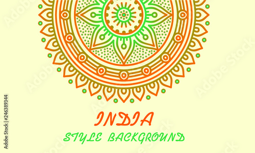 Indian Style Background