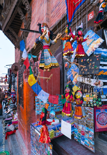 Handicrafts, Durbar Square, Kathmandu City, Kathmandu Valley, Nepal, Asia