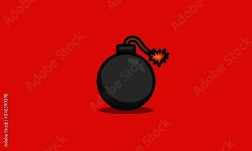 Bomb Vector Illustration