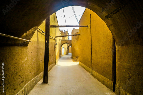 Obraz na płótnie Yazd Roofed Alley 01 w salonie