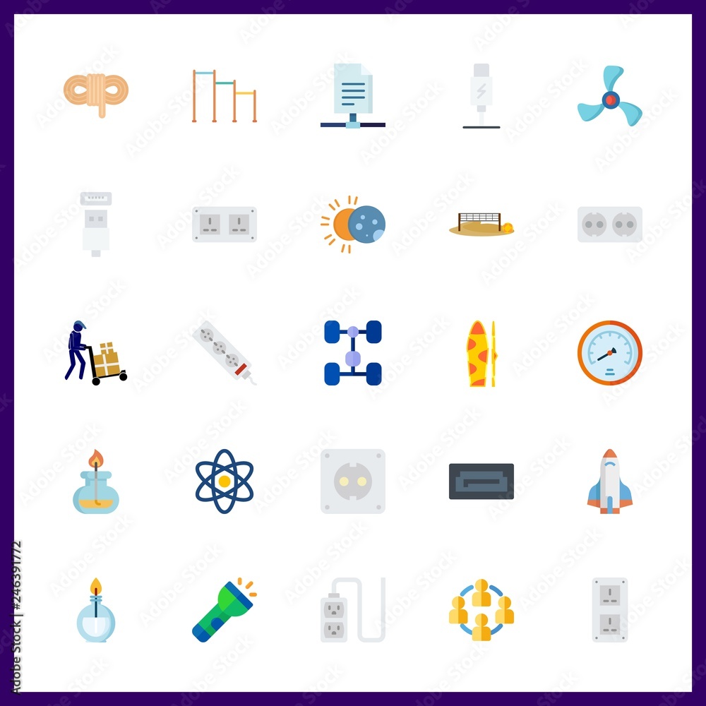 25 power icon. Vector illustration power set. load bearing and burner icons for power works 25 power icon. Vector illustration power set. load bearing and burner icons for power works