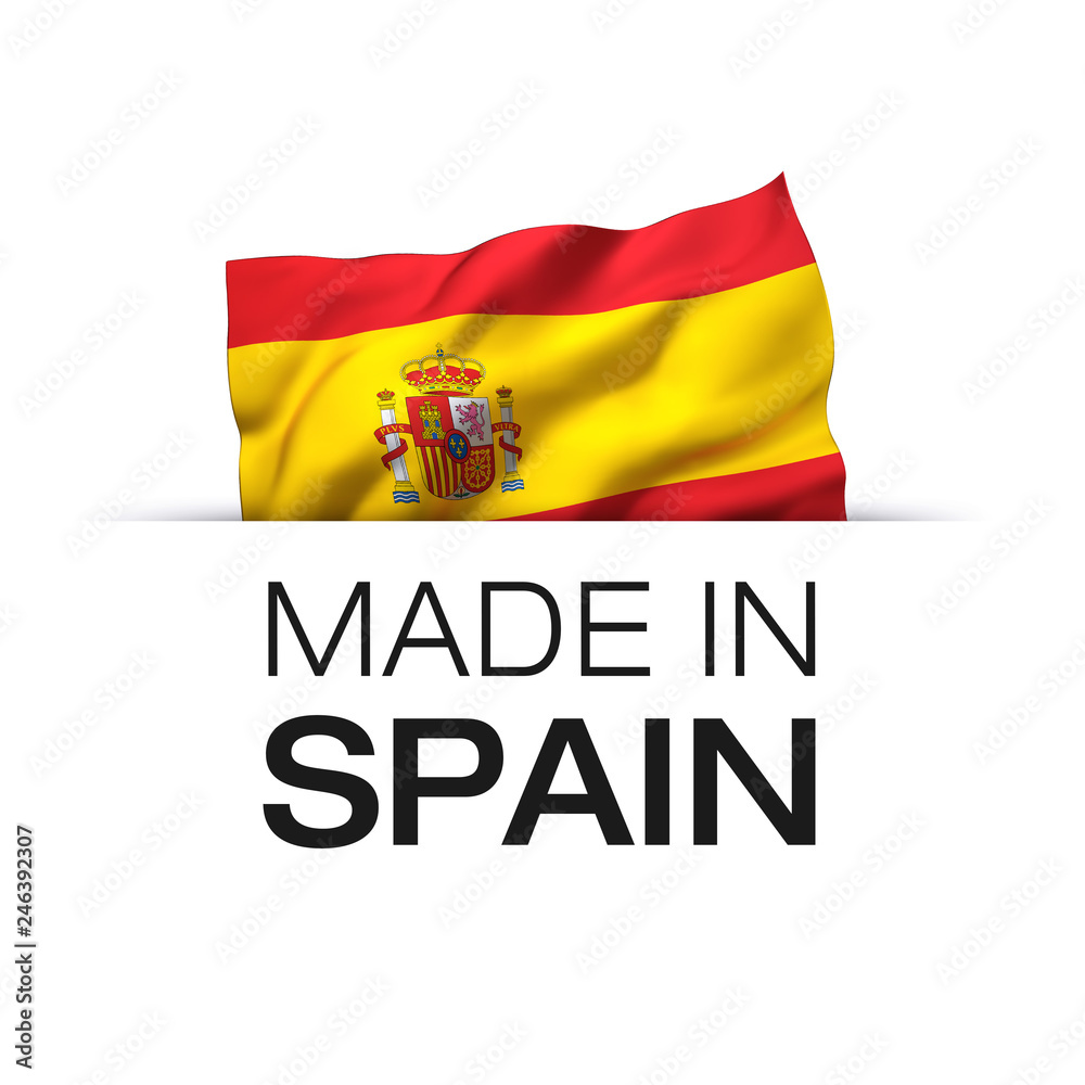 Obraz premium Made in Spain - Label