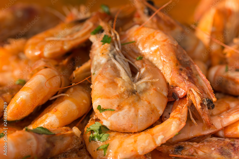 shrimp with rice in wine shrimp with rice in wine