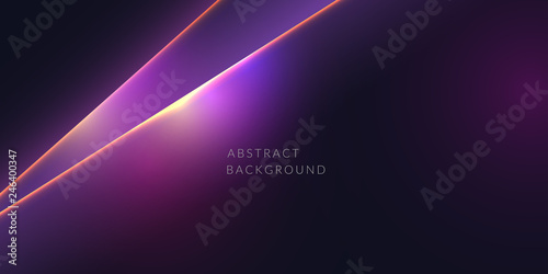 Vector abstract background with light lines. Vector illustration