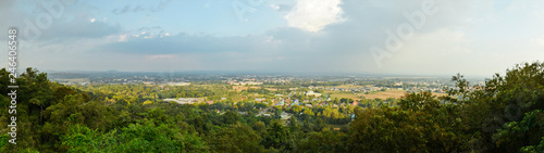 Rural town panorama 