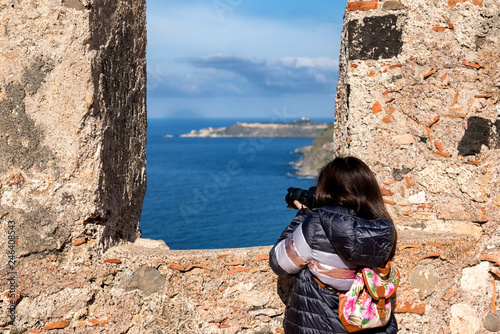 girl with camera