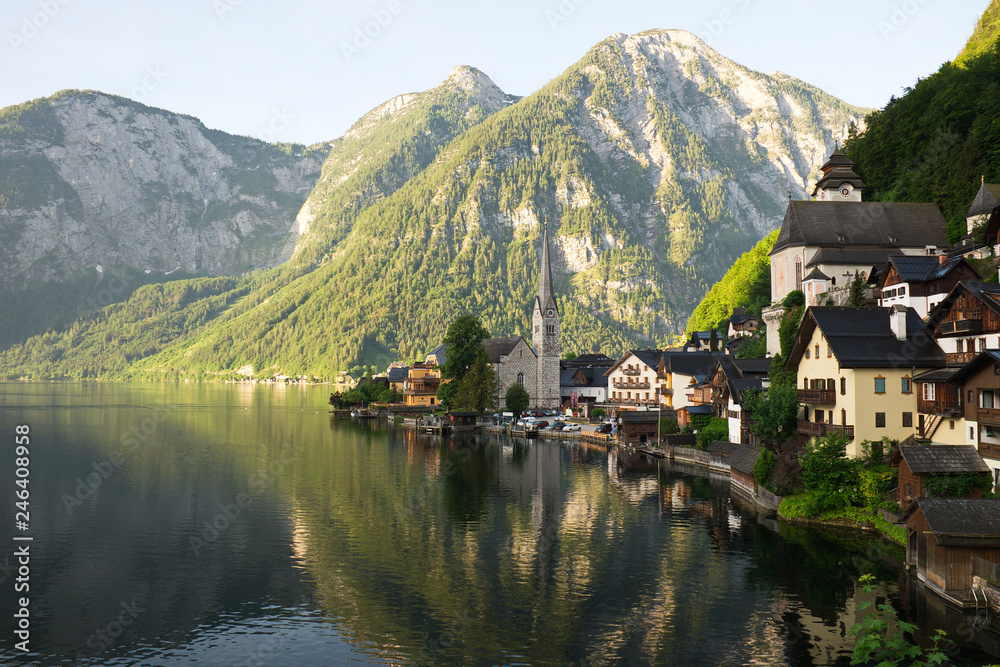 Fototapeta premium Hallstatt morning