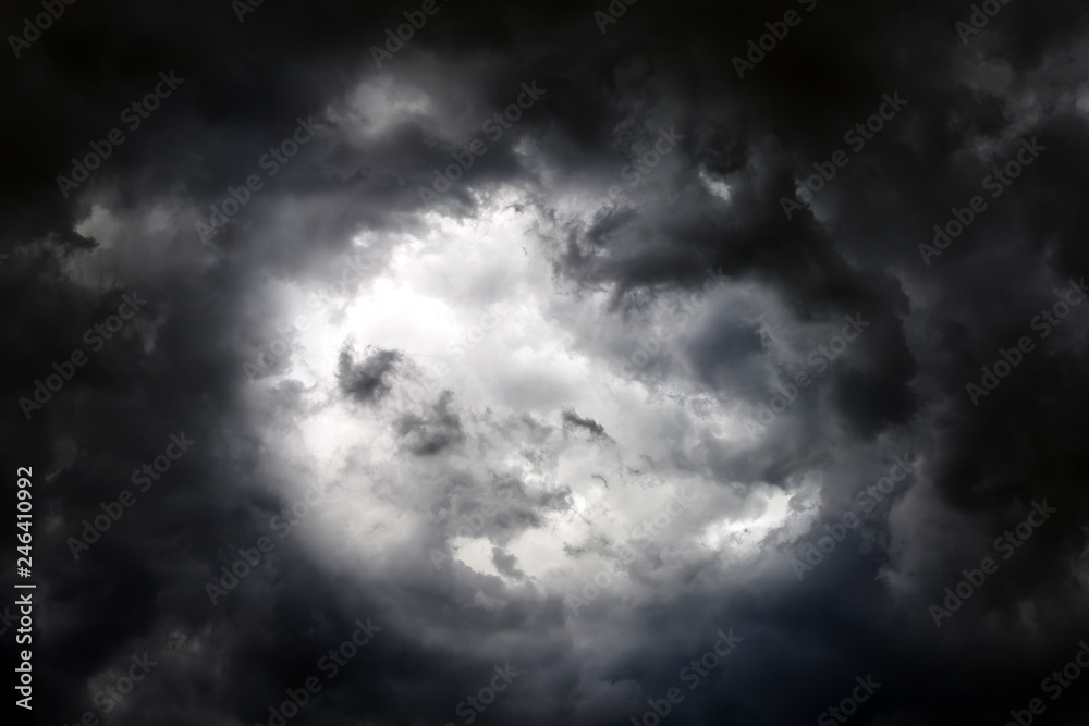 Dramatic Clouds Background