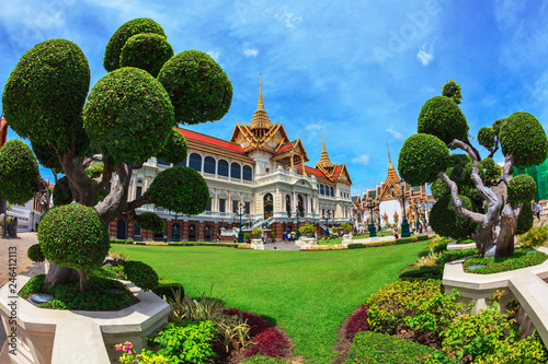 Canvas Print The Big Royal Palace in Bangkok.