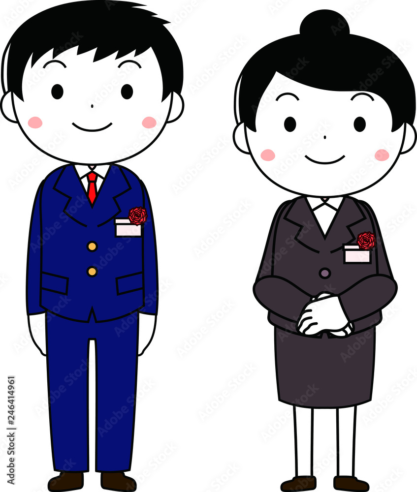 Cute Tall Newly Freshman employees at the inauguration ceremony Cute Tall Newly Freshman employees at the inauguration ceremony