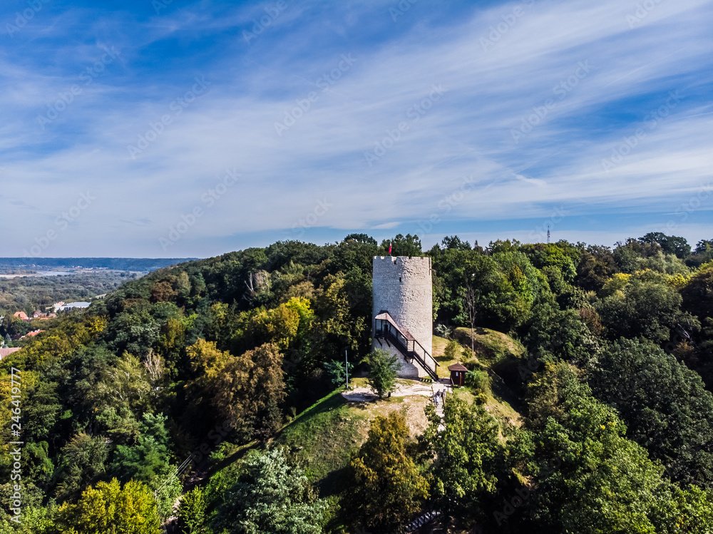 Kazimierz Dolny z drona