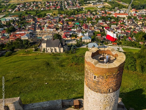 Obraz na płótnie Chęciny Zamek Królewski w salonie