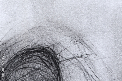 sketch. drawing pencil strokes. scrawl, lines