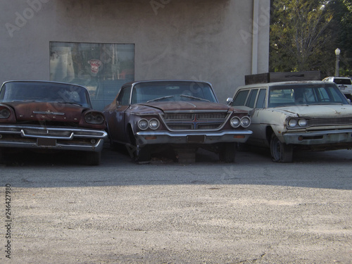 Fotografie Three Old Junkers or Classics?