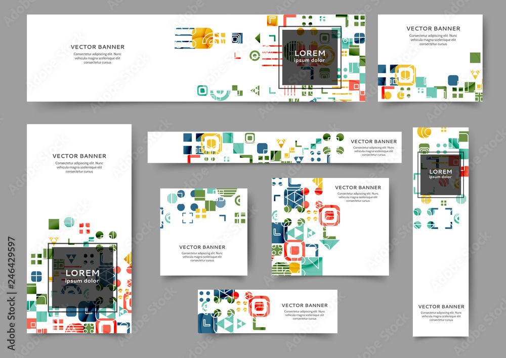 Web banner templates Web banner templates