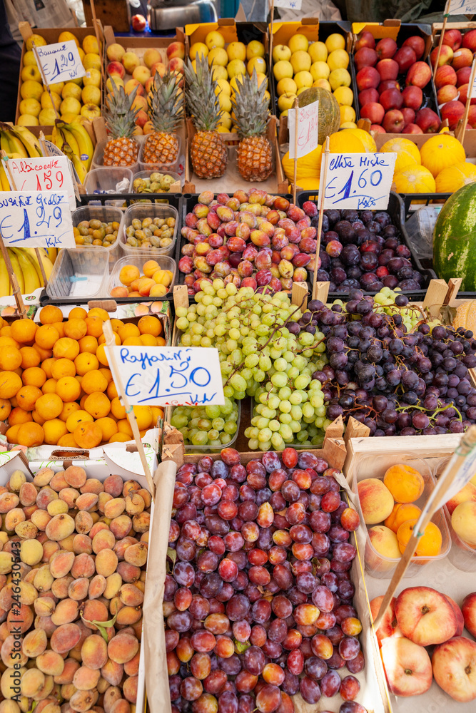 Mercato di Vucciria, Sicilia, Iltalia