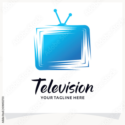 Television Logo Design Template Inspiration