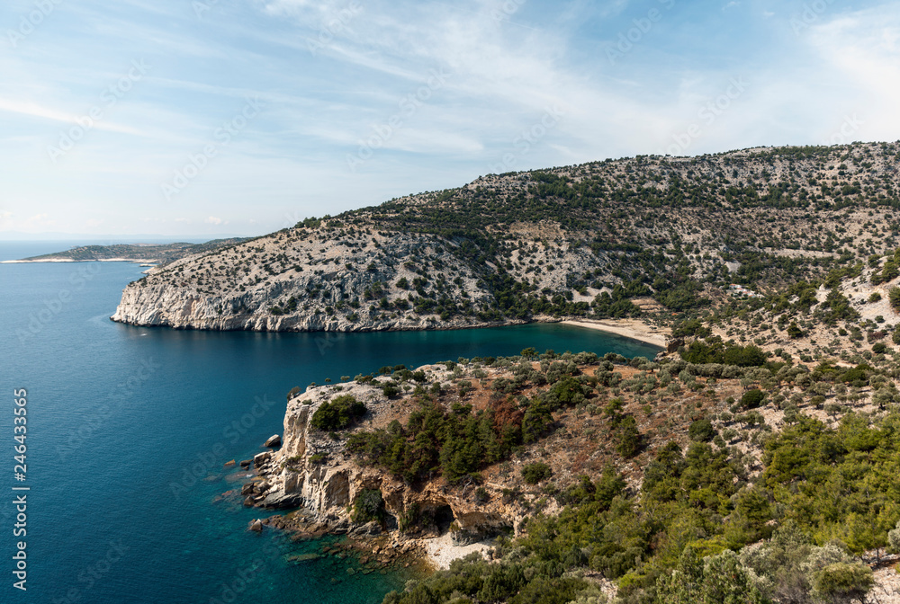 small beach in Greece