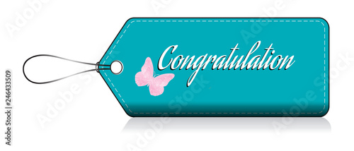 Congratulation, Label quotes tag