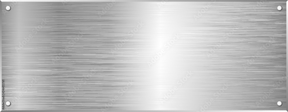 metal textured plaque