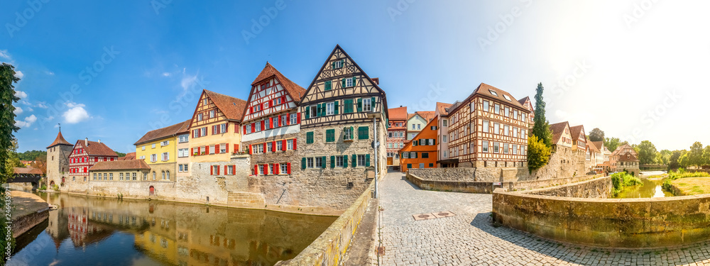 Schwäbisch Hall, Altstadt StockFoto Adobe Stock