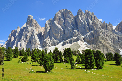 Beautiful mountain landscape, Alps on summer