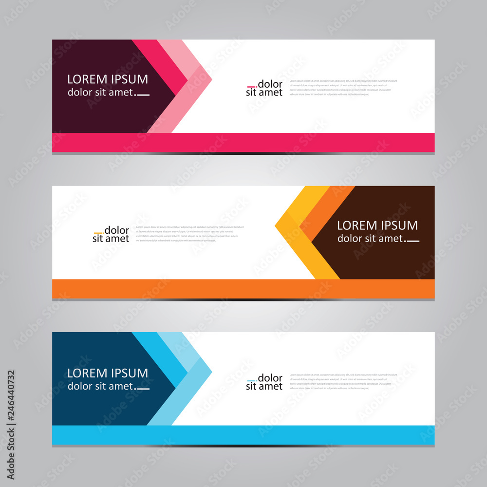 Vector abstract geometric design banner web template. Banner background.modern template design Vector abstract geometric design banner web template. Banner background.modern template design
