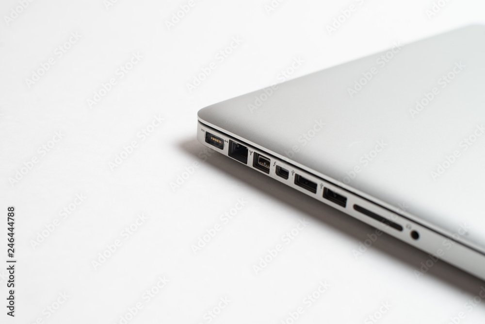 Empty Aluminum USB port, SD card port, Charge and Ethernet aluminium port Empty Aluminum USB port, SD card port, Charge and Ethernet aluminium port