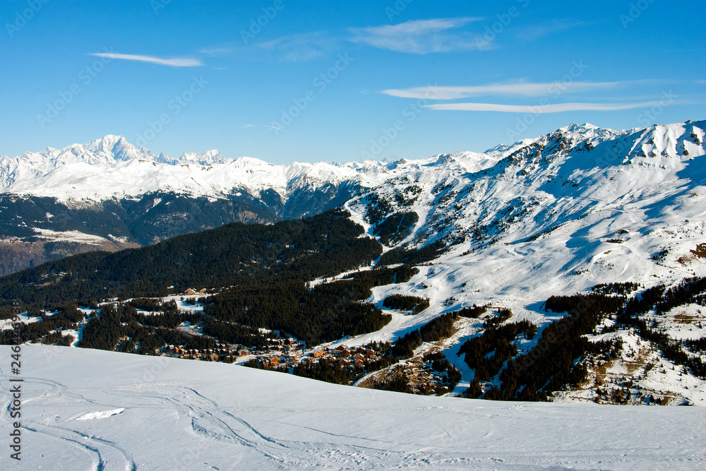 Meribel Les Trois Vallees 3 Valleys Mont Blanc French Alps France