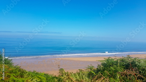 A beach and sea in Spain