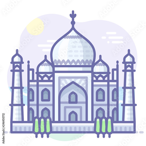 agra india taj mahal mausoleum