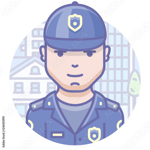 police man security 