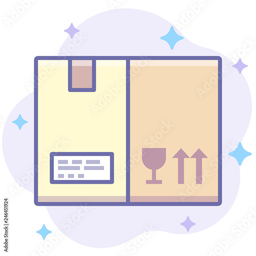 box delivery fragile product