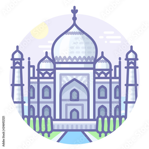 agra india taj mahal mausoleum