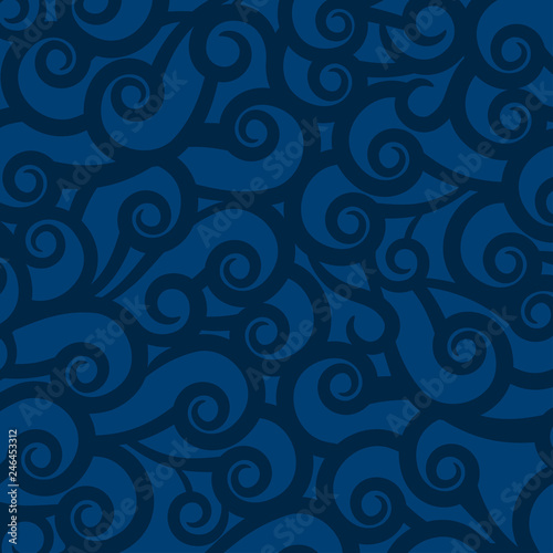 Dark indigo blue background...