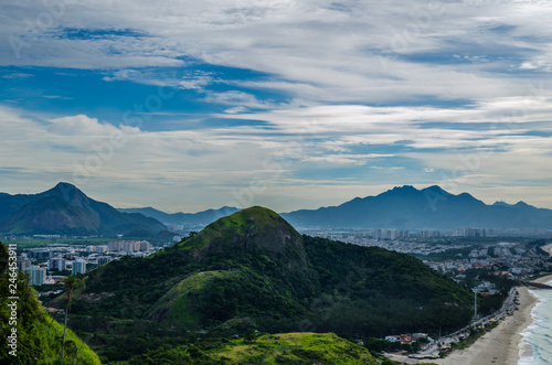 Praia na zona oeste no Rio de Janeiro