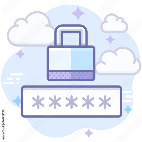lock password protection encrypted