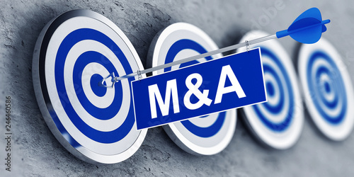 Cuadro en lienzo M&A - Arrow target hit