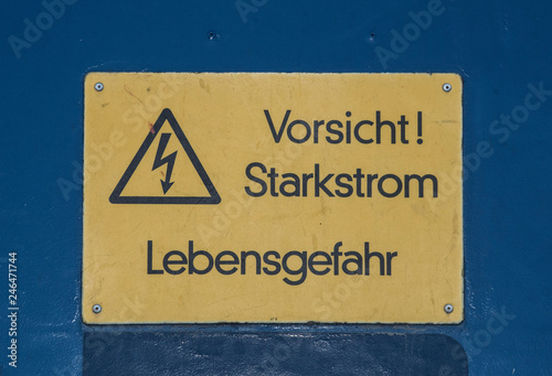 gefahren durch strom