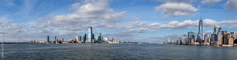 Manhattan and Hudson