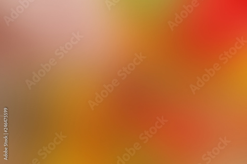 Gradient abstract background autumn, foliage, orange, yellow, brown, with copy space