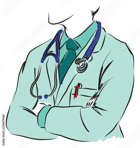 medical concept doctor illustration 1