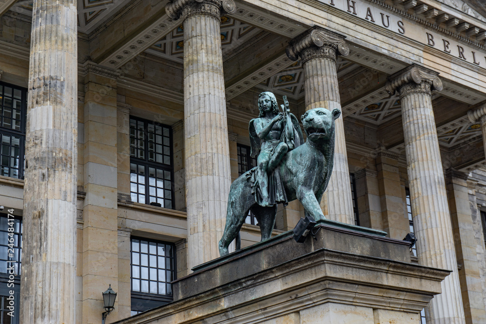 Concert hall at the Gendarmenmarkt, Berlin, Germany