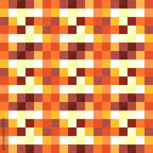 Seamless pattern background from a variety of multicolored squares.