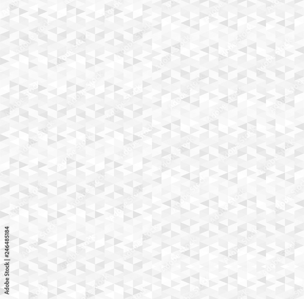 Full frame high resolution abstract geometric background made of white and  light gray triangles. Seamless pattern. Stock Illustration | Adobe Stock